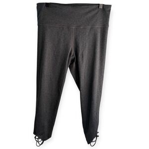 Joy Lab Charcoal Grey Cropped Legging Large